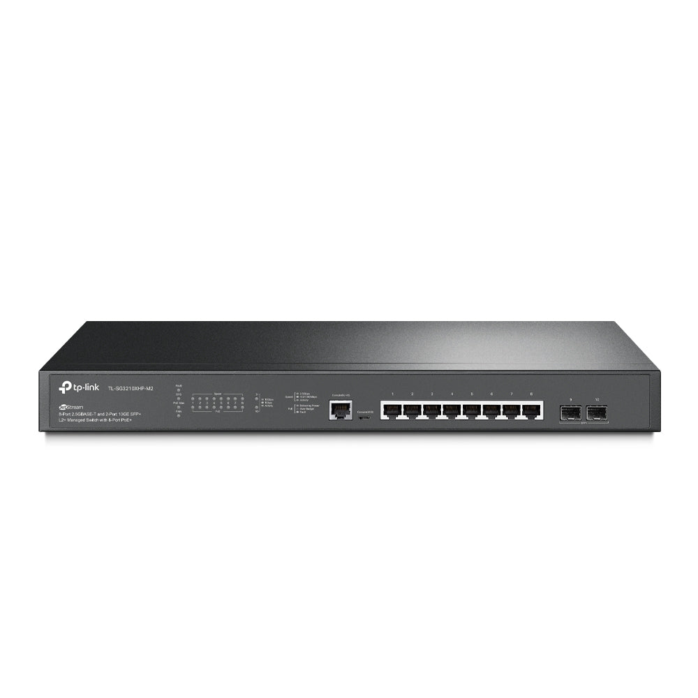 TP-Link TL-SG3210XHP-M2 8-Port 2.5GBASE-T Managed Switch