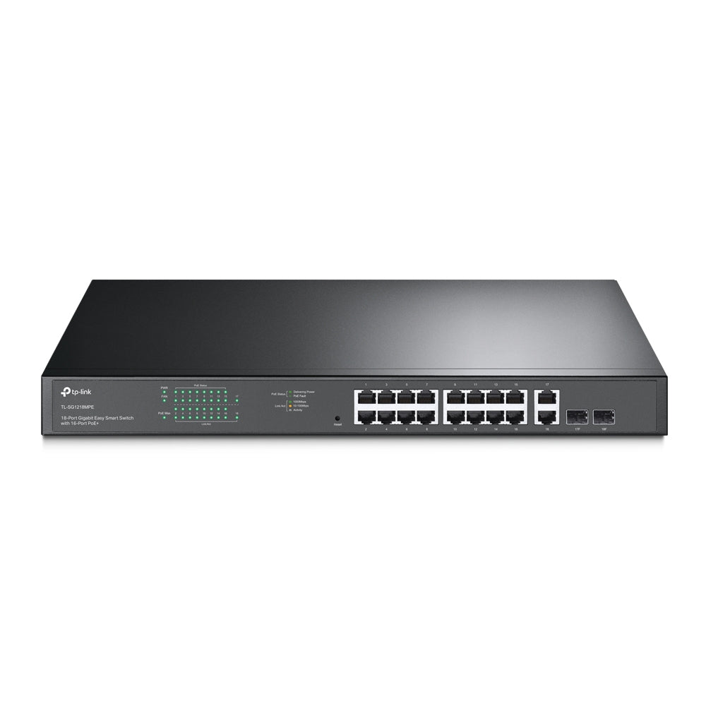 TP-Link TL-SG1218MPE 18-Port Gigabit Easy Smart PoE Switch