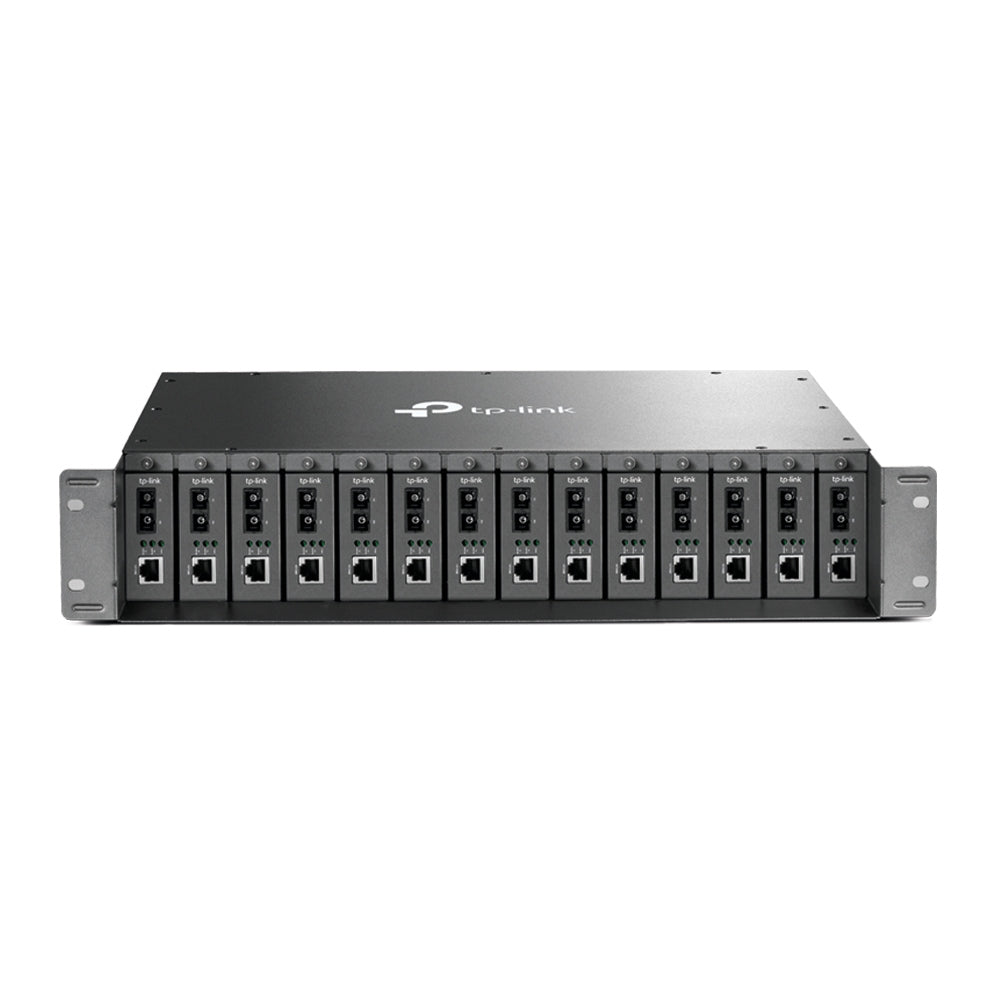 TP-Link TL-MC1400 14-Slot Unmanaged Media Converter Chassis