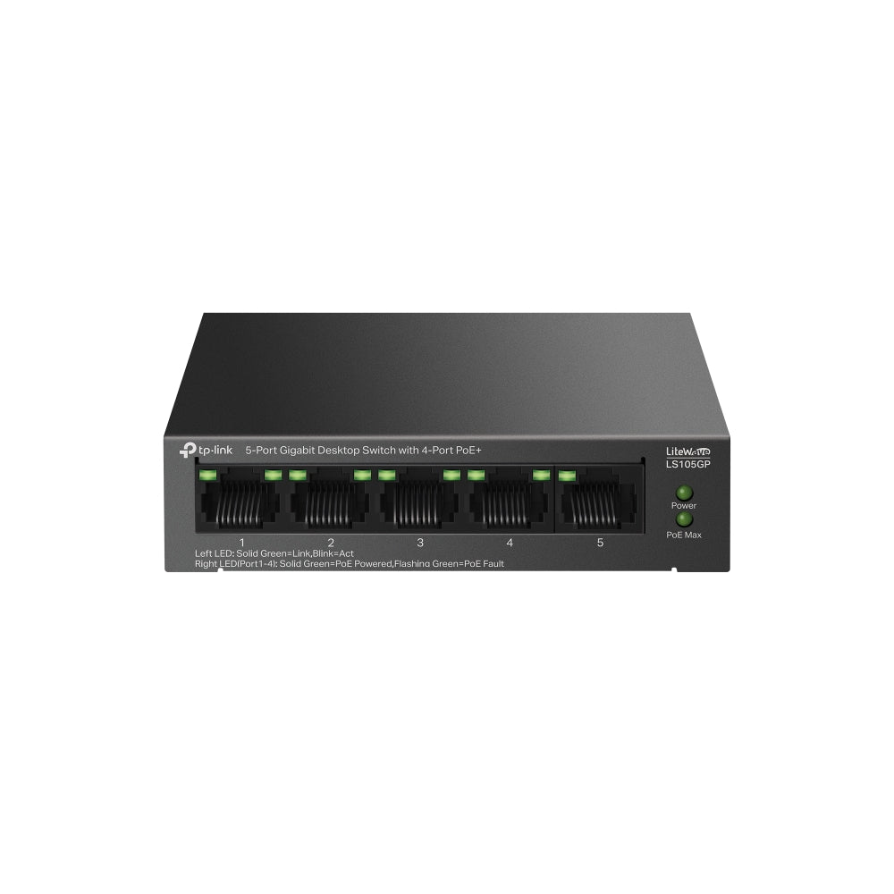 TP-Link LS105GP 5-Port Gigabit PoE Switch