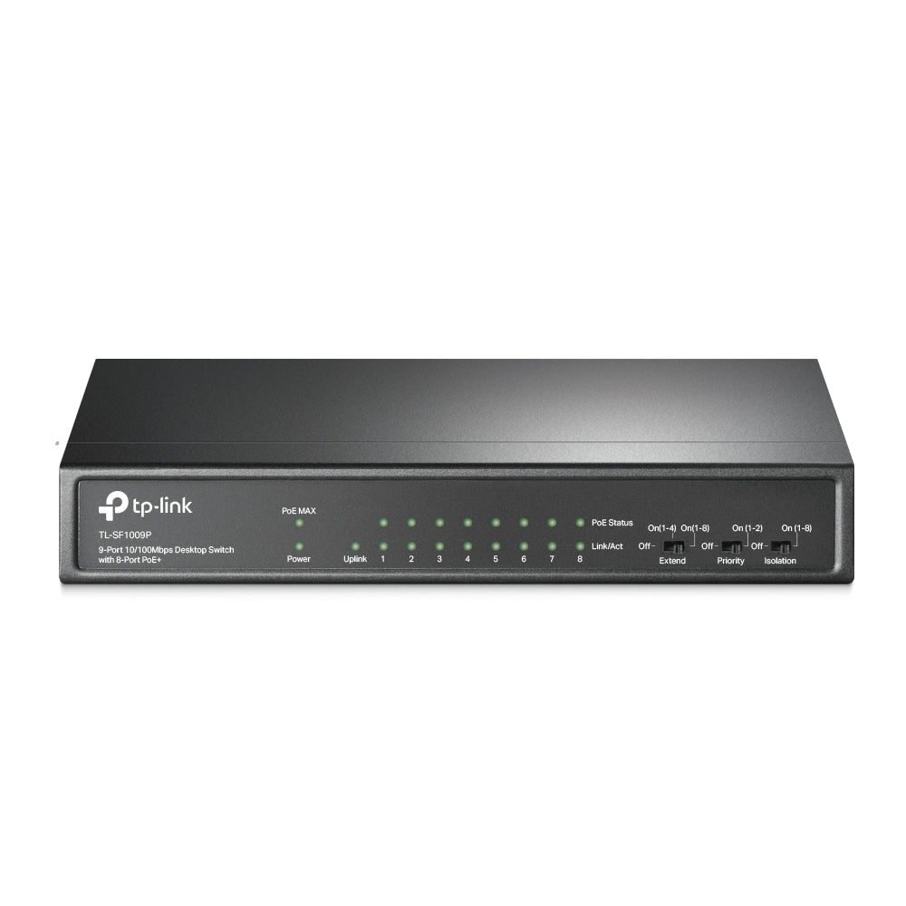 TP-Link TL-SF1009P 9-Port PoE Switch