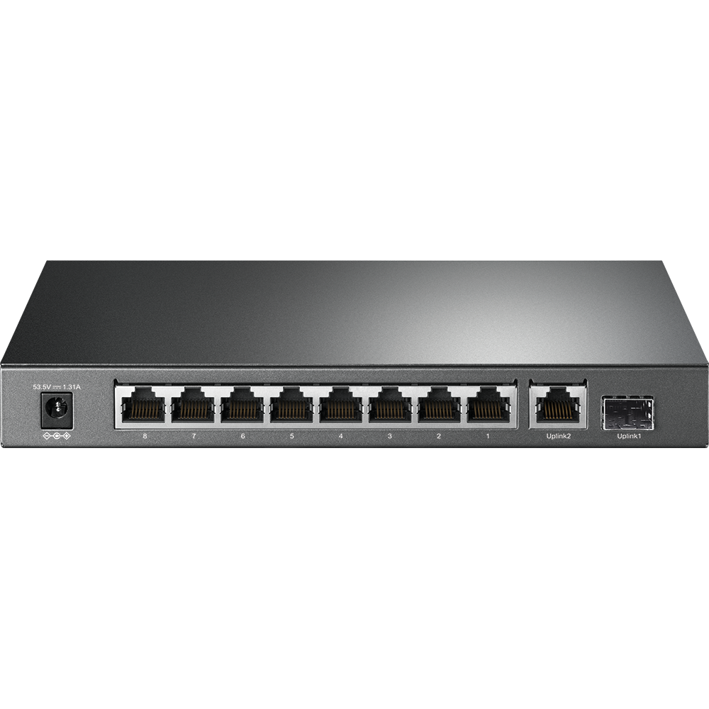 TP-Link TL-SG1210P 10-Port Gigabit Desktop Switch with 8-Port PoE+