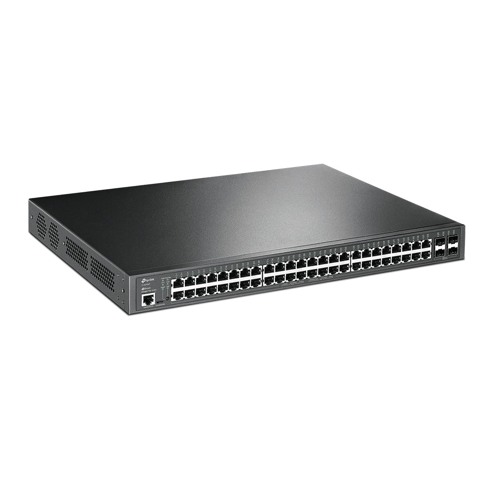TP-Link TL-SG3452P 52-Port Gigabit L2+ Managed Switch with 48 PoE+ Ports