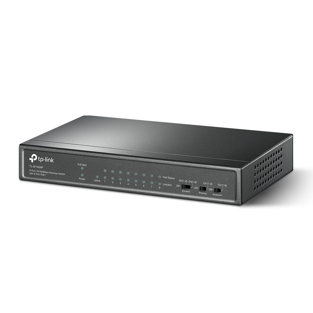TP-Link TL-SF1009P 9-Port PoE Switch