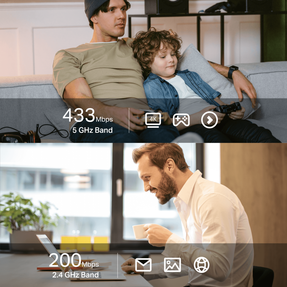 TP-Link Archer T2UB Nano AC600 Dual Band USB Adapter with Bluetooth 4.2