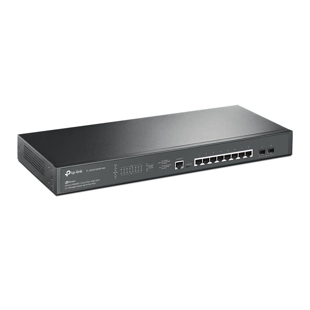 TP-Link TL-SG3210XHP-M2 8-Port 2.5GBASE-T Managed Switch