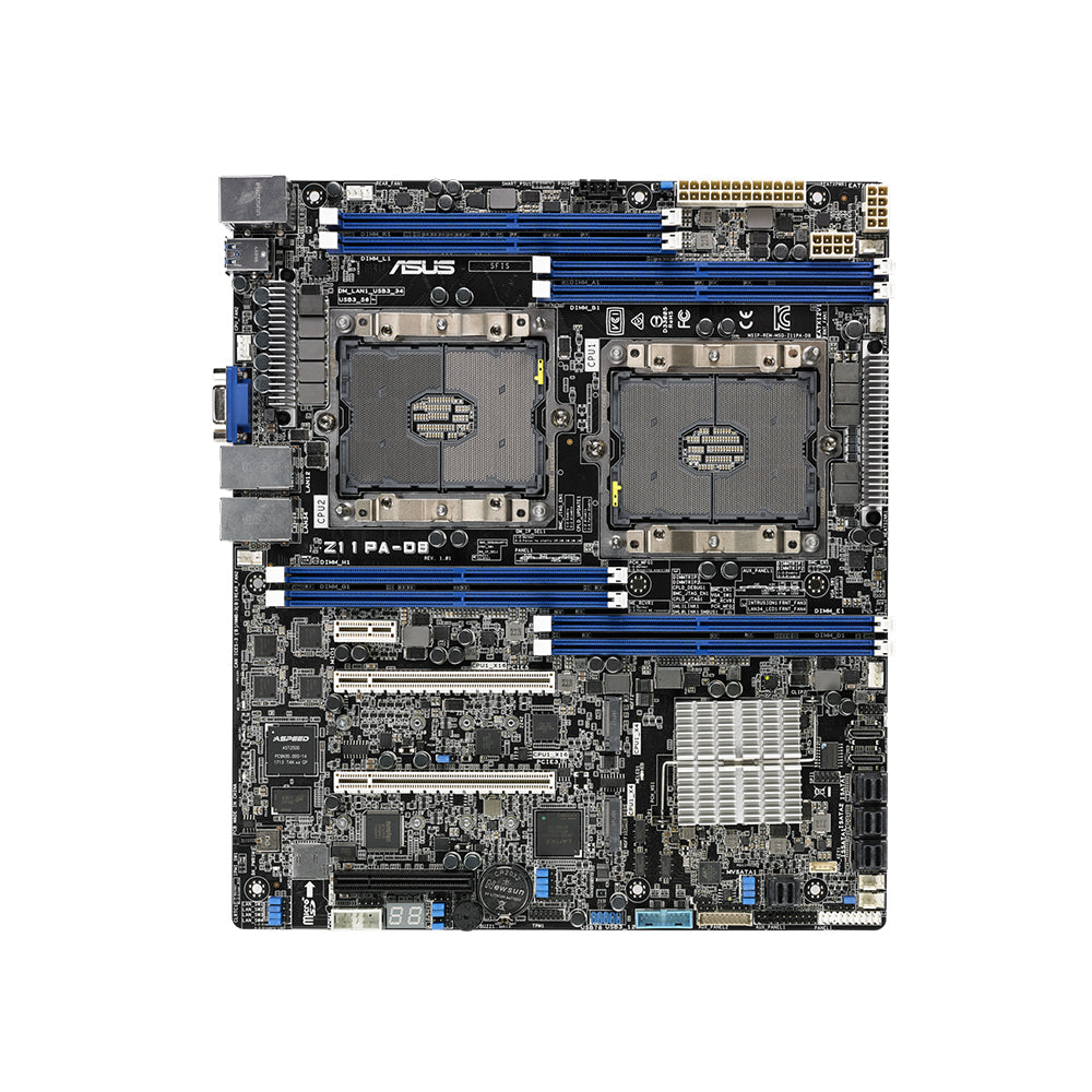ASUS Z11PA-D8 Server Motherboard - LGA 3647, Intel C621, DDR4, CEB
