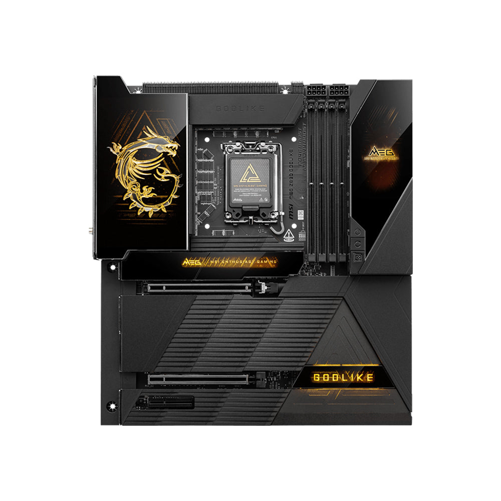 MSI MEG Z890 GODLIKE Motherboard - LGA 1851, DDR5, PCIe 5.0, E-ATX