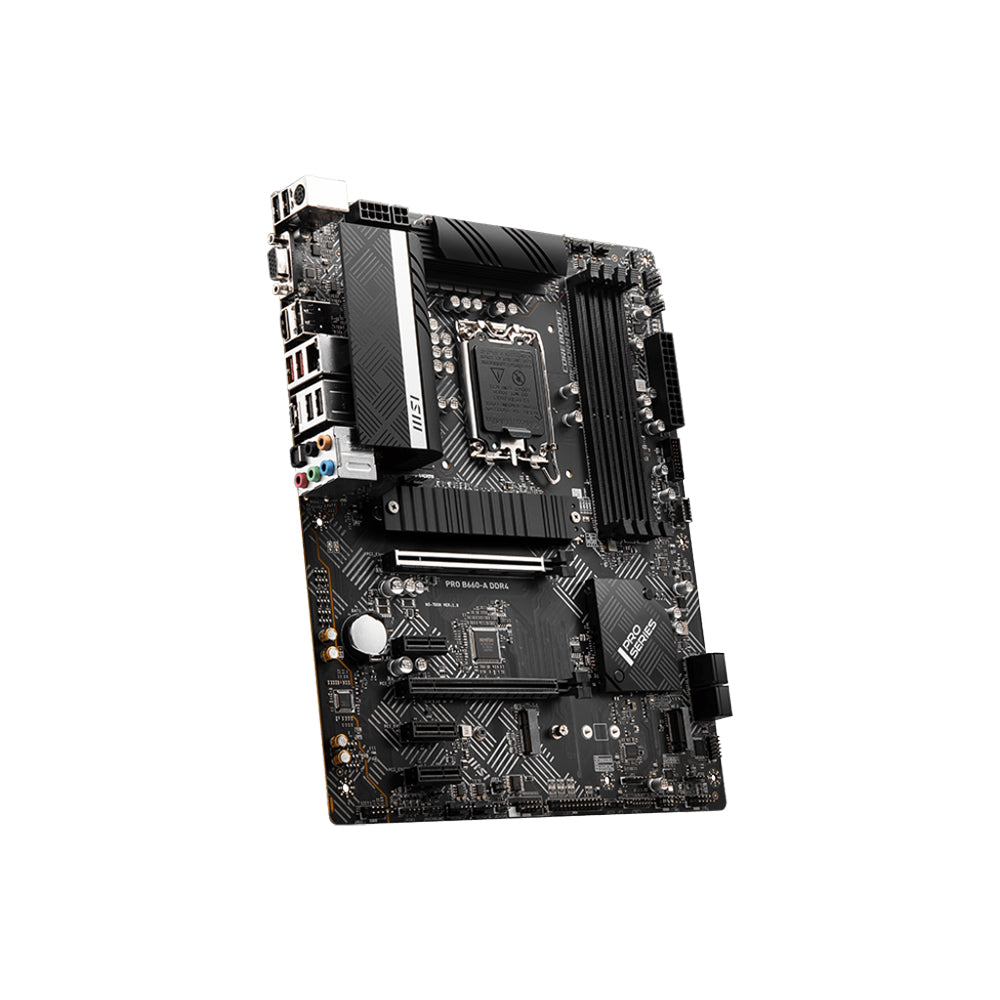 MSI PRO B660-A DDR4 Motherboard - LGA 1700, DDR4, PCIe 4.0, ATX