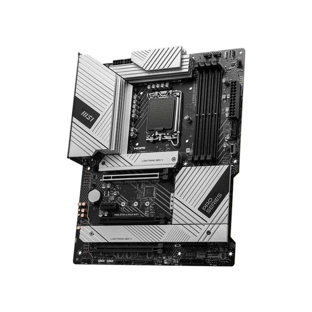 MSI PRO Z790-A MAX WIFI Motherboard - LGA 1700, DDR5, PCIe 5.0, ATX
