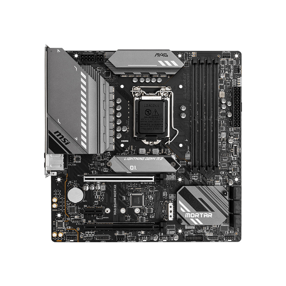 MSI MAG B560M Mortar Wi-Fi Motherboard - Micro-ATX, LGA 1200, DDR4, PCIe 4.0