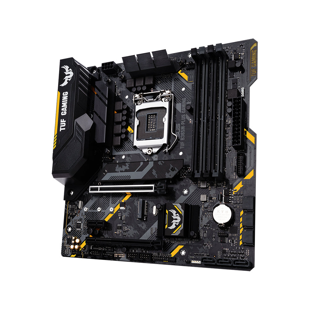 ASUS TUF B365M-PLUS GAMING Motherboard - LGA 1151, Intel B365, DDR4, Micro-ATX