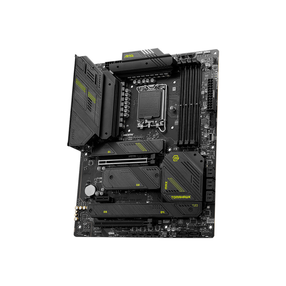 MSI MAG Z790 Tomahawk MAX Wi-Fi Motherboard - LGA 1700, DDR5, PCIe 5.0, ATX