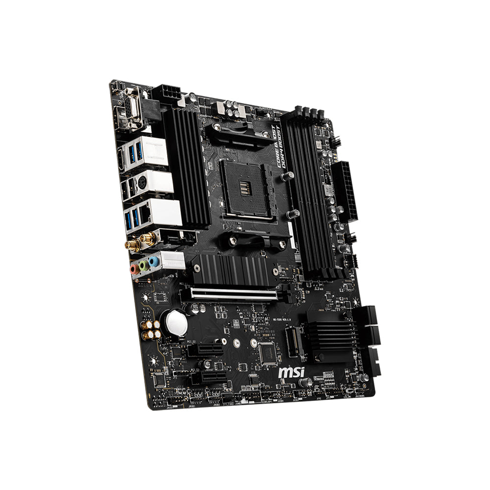 MSI B550M PRO-VDH WIFI Motherboard - AM4, DDR4, PCIe 4.0, Micro-ATX