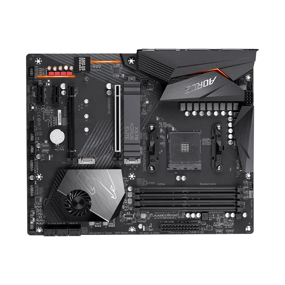 Gigabyte X570 AORUS ELITE (rev. 1.0) Motherboard - LGA AM4, AMD X570, DDR4, ATX