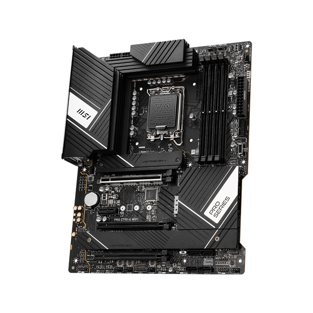 MSI PRO Z790-A WIFI Motherboard - LGA 1700, DDR5, PCIe 5.0, ATX