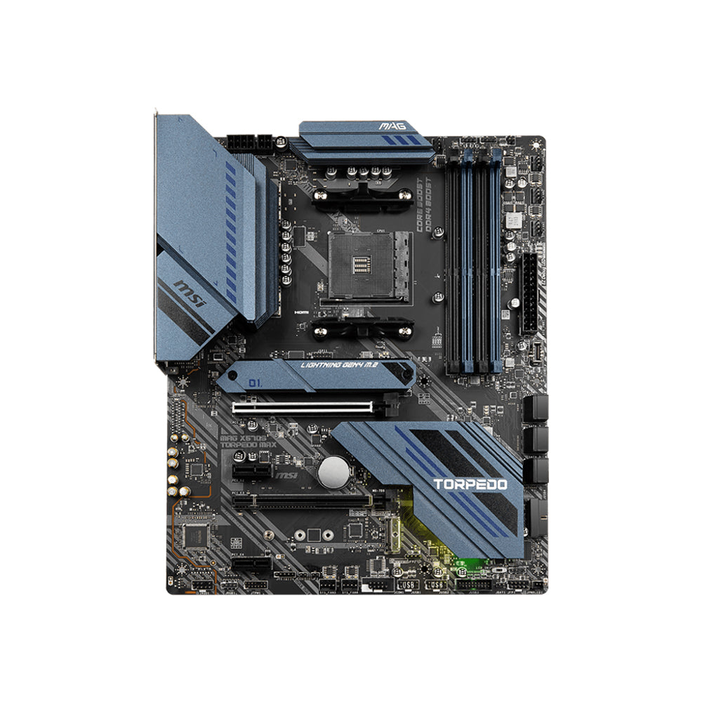 MSI MAG X570S Torpedo MAX Motherboard - AM4, DDR4, PCIe 4.0, ATX