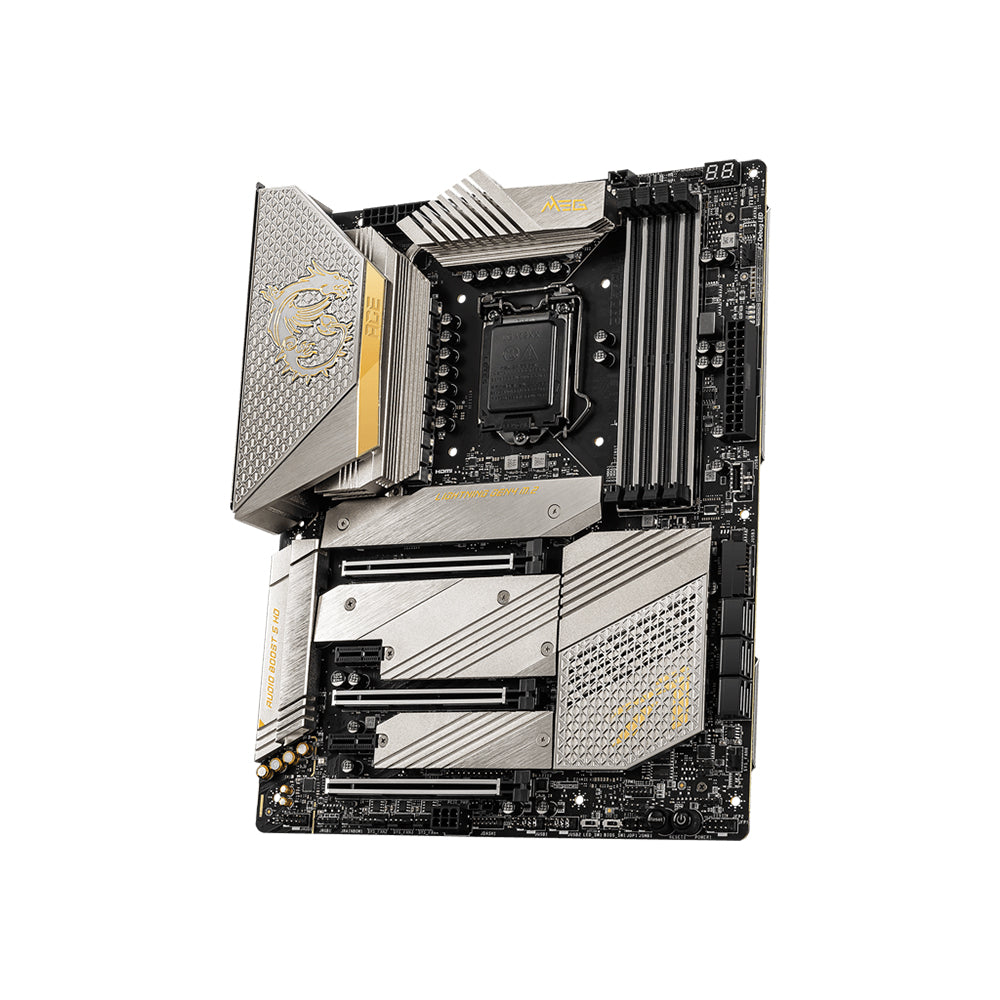 MSI MEG Z590 ACE GOLD EDITION Motherboard - LGA 1200, DDR4, PCIe 4.0, ATX