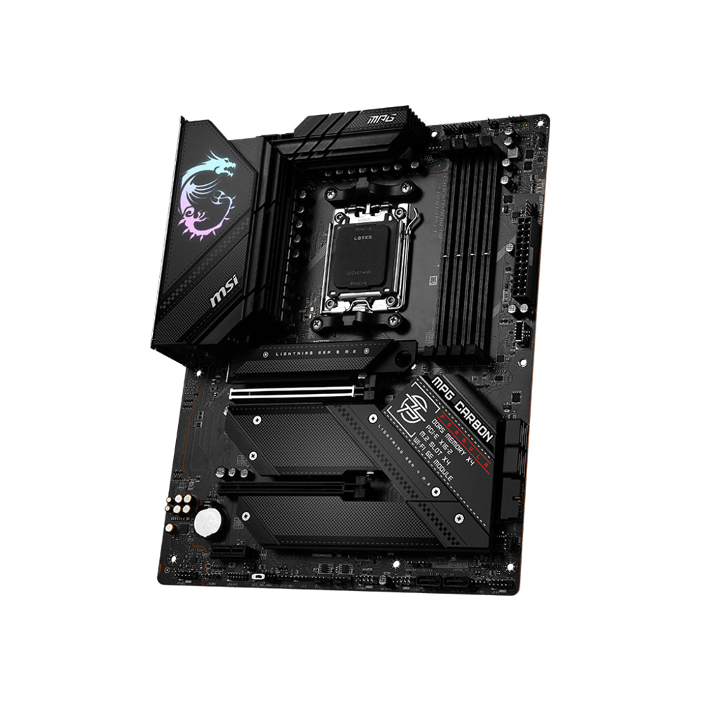 MSI MPG B650 CARBON WIFI Motherboard - AM5, DDR5, PCIe 4.0, ATX