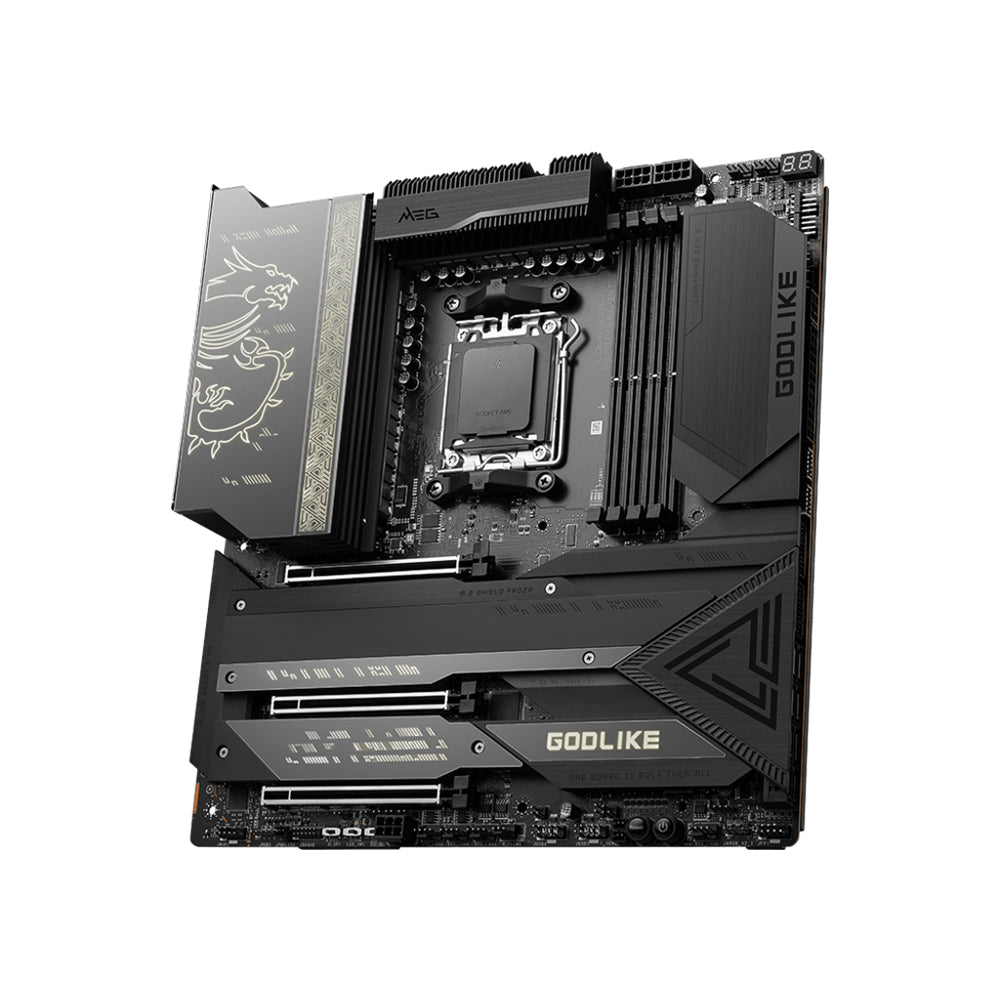 MSI MEG X670E GODLIKE Motherboard - AM5, DDR5, PCIe 5.0, E-ATX