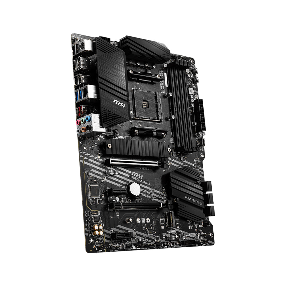 MSI B550-A PRO Motherboard - AM4, DDR4, PCIe 4.0, ATX