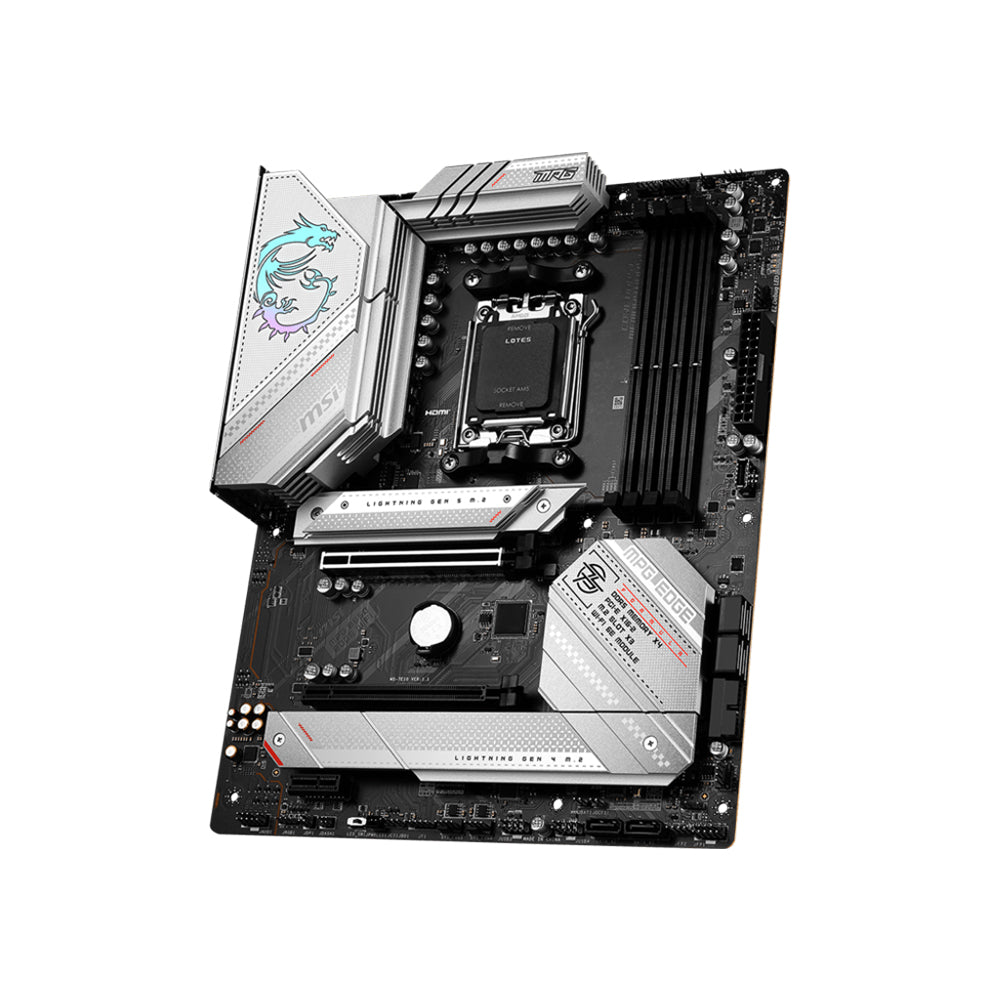 MSI MPG B650 EDGE WIFI Motherboard - AM5, DDR5, PCIe 4.0, ATX