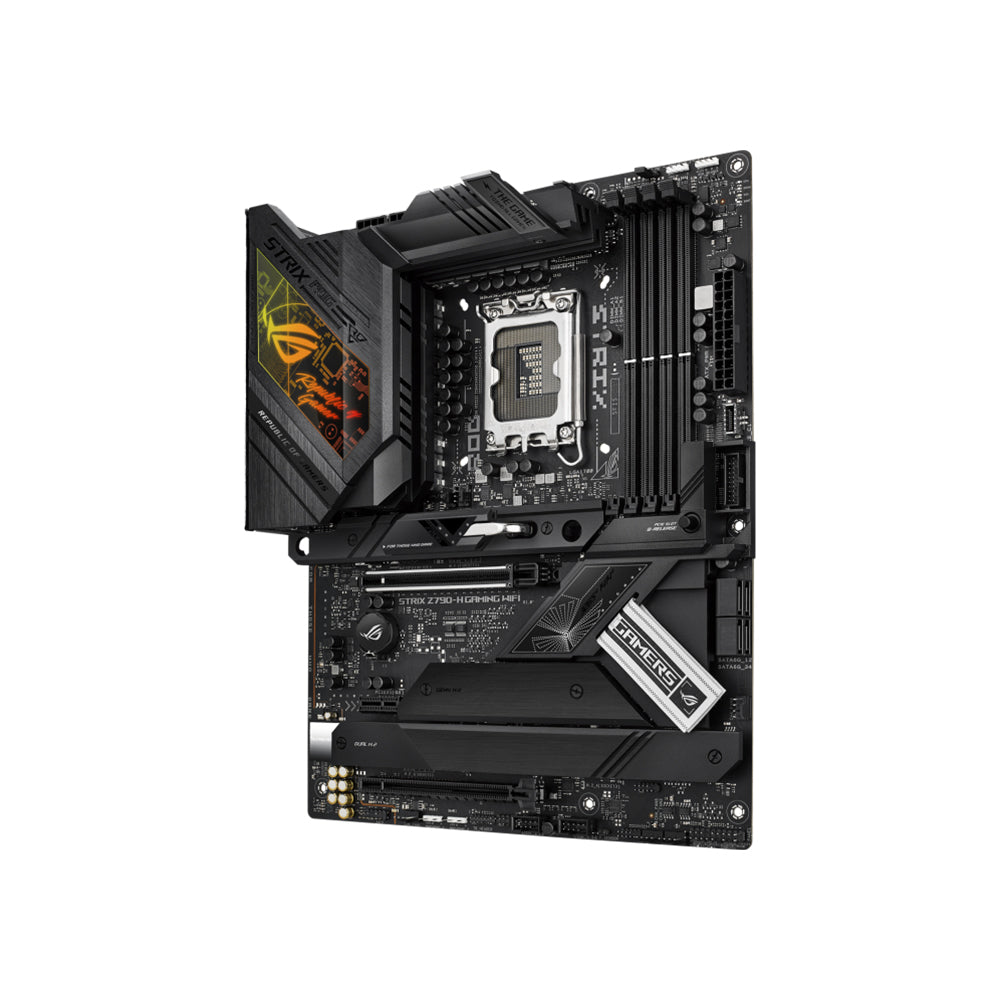 ASUS ROG Strix Z790-H Gaming WiFi Motherboard - LGA 1700, Intel Z790, DDR5, PCIe 5.0, Wi-Fi 6E