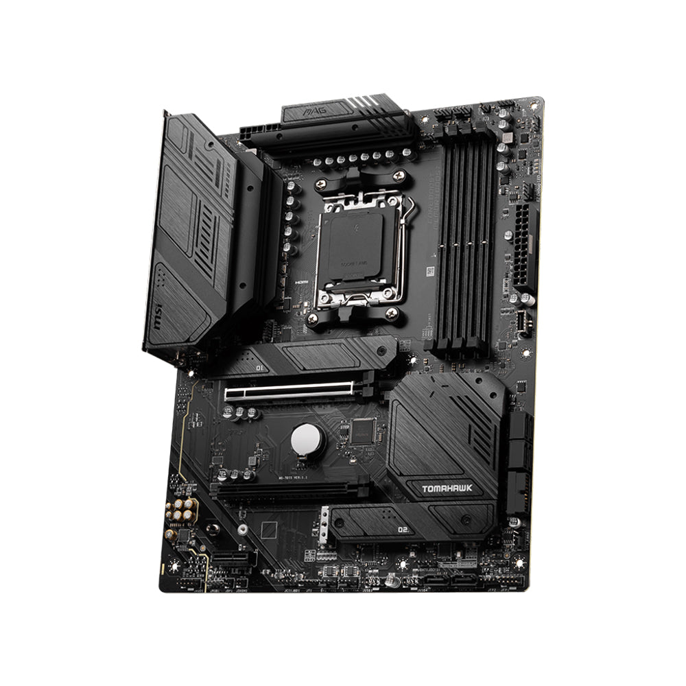 MSI MAG B650 Tomahawk Wi-Fi Motherboard - AM5, DDR5, PCIe 4.0, High-Speed Connectivity