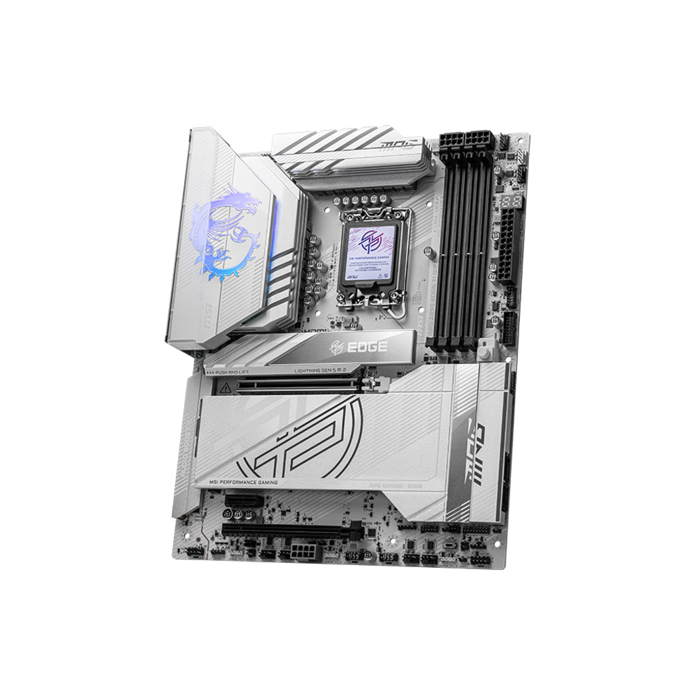 MSI MPG Z890 EDGE TI WIFI Motherboard - LGA 1851, DDR5, PCIe 5.0, ATX