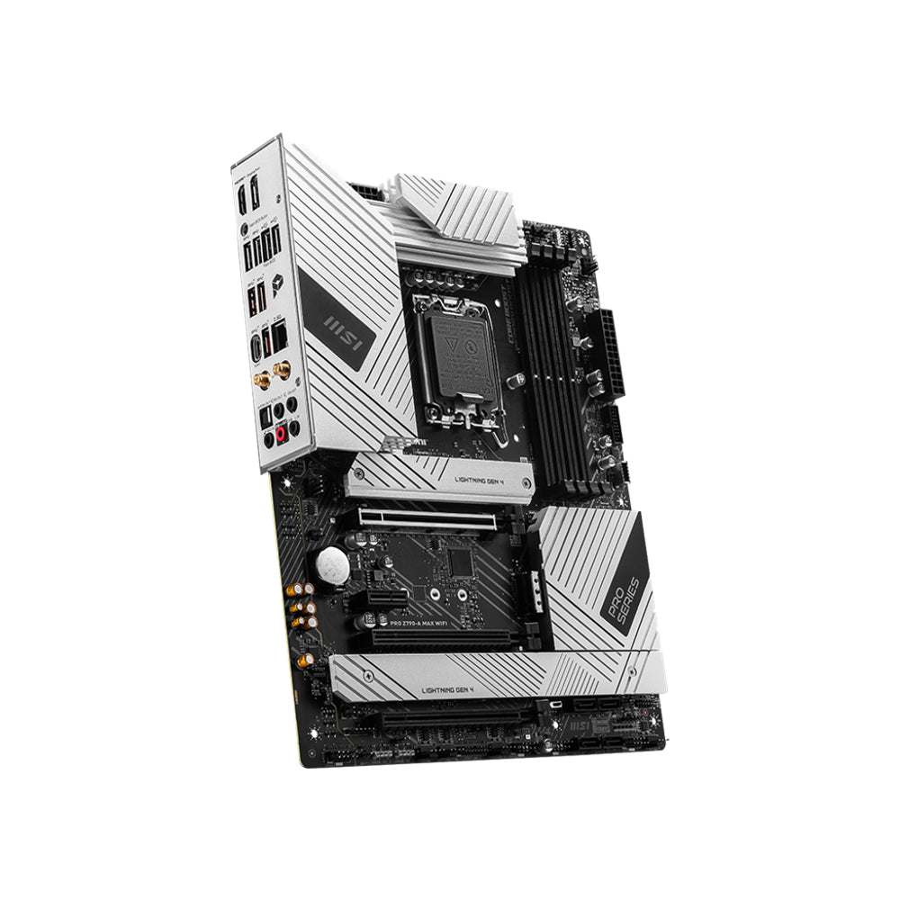 MSI PRO Z790-A MAX WIFI Motherboard - LGA 1700, DDR5, PCIe 5.0, ATX
