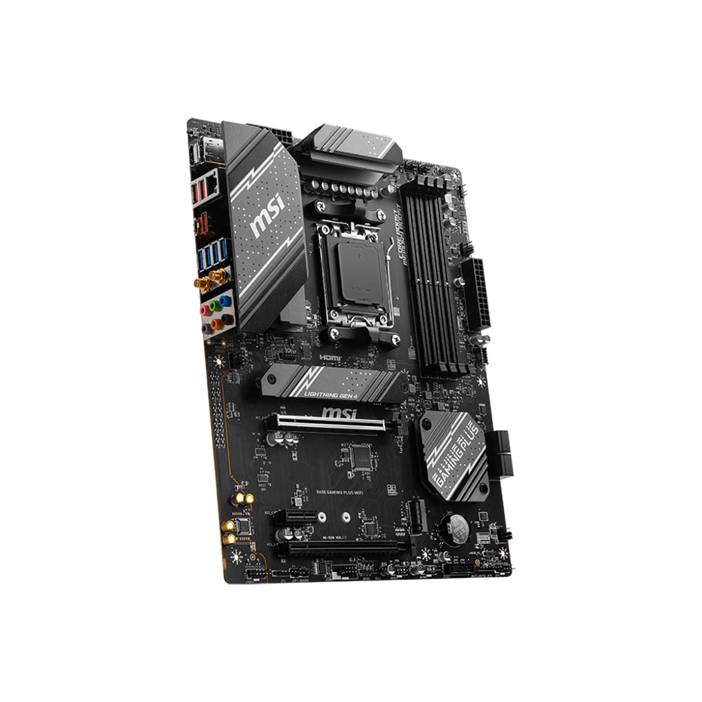 MSI B650 GAMING PLUS WIFI Motherboard - AM5, DDR5, PCIe 4.0, ATX