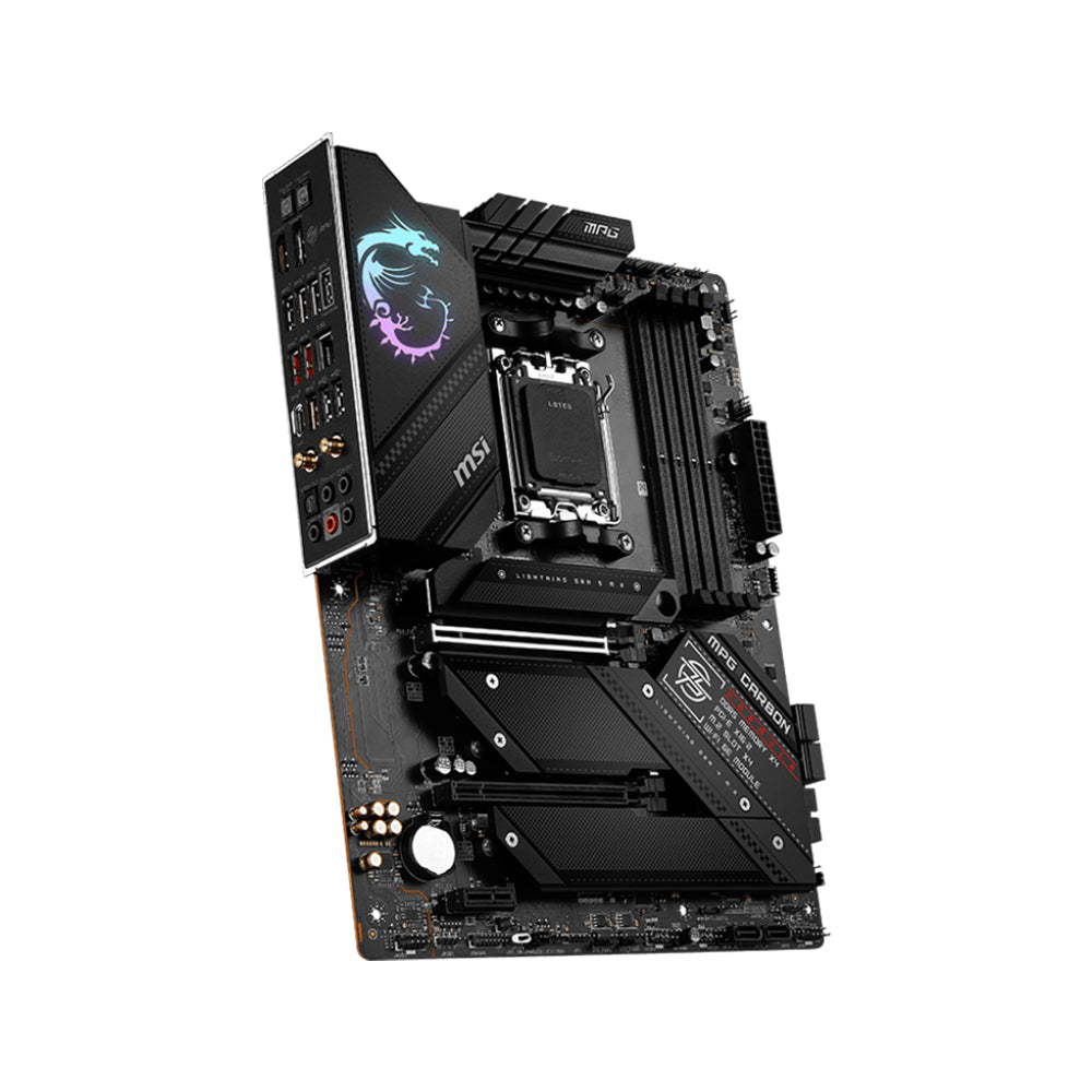 MSI MPG B650 CARBON WIFI Motherboard - AM5, DDR5, PCIe 4.0, ATX