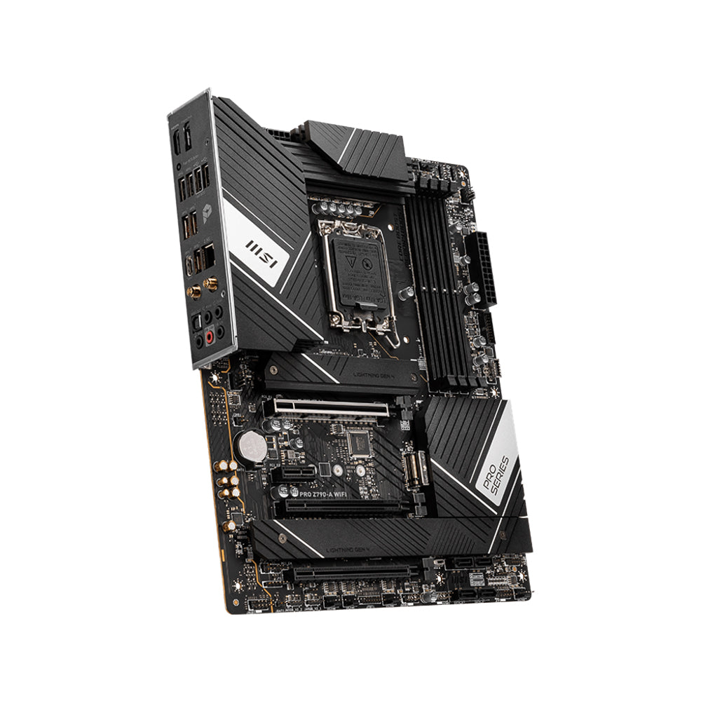 MSI PRO Z790-A WIFI Motherboard - LGA 1700, DDR5, PCIe 5.0, ATX