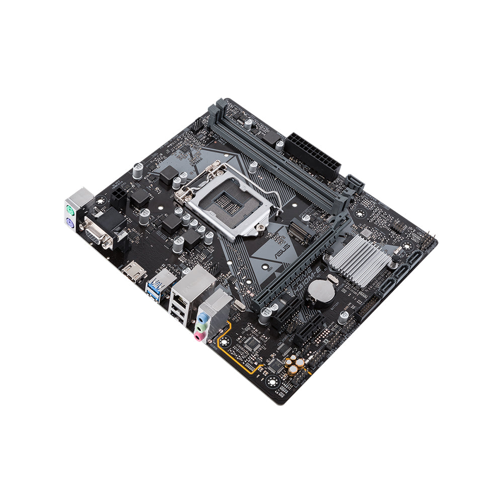 ASUS PRIME H310M-E Micro ATX Motherboard - LGA 1151, Intel H310, DDR4, HDMI, M.2 Support