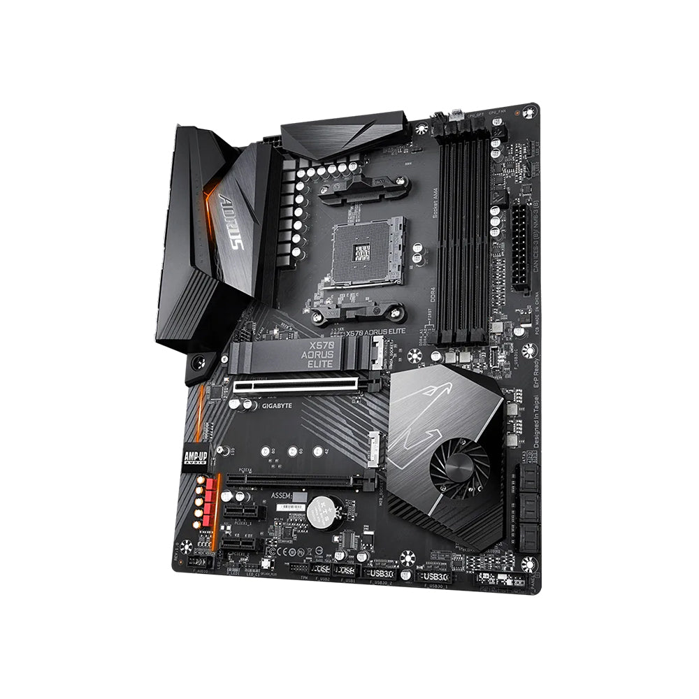 Gigabyte X570 AORUS ELITE (rev. 1.0) Motherboard - LGA AM4, AMD X570, DDR4, ATX
