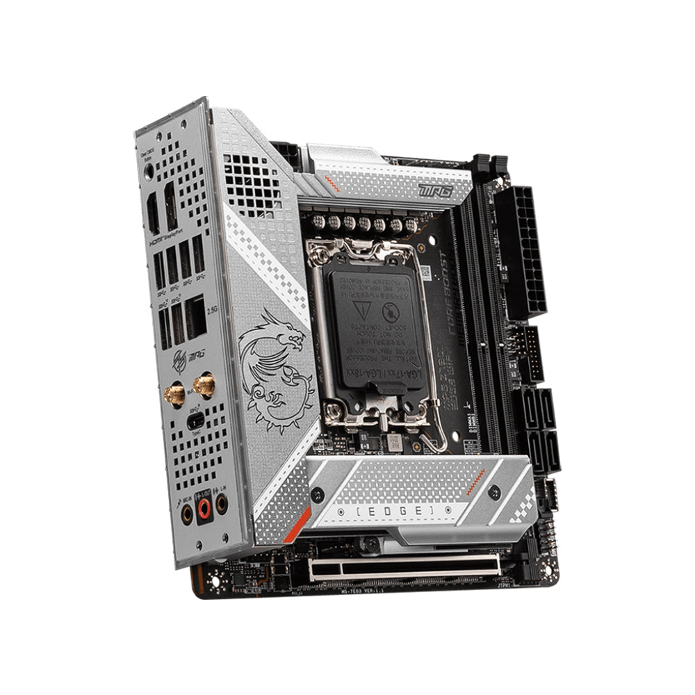 MSI MPG Z790I EDGE WIFI Motherboard - LGA 1700, DDR5, PCIe 5.0, Mini-ITX