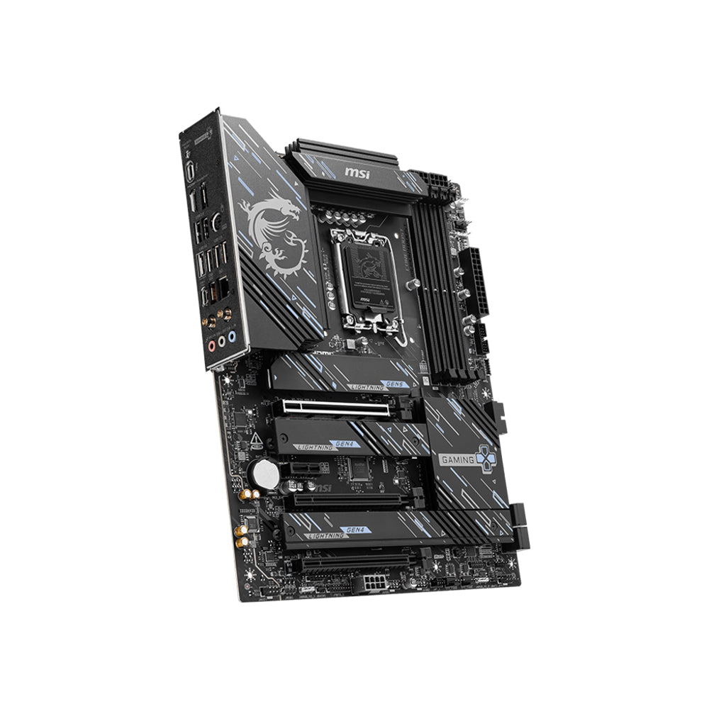 MSI Z890 GAMING PLUS WIFI Motherboard - LGA 1851, DDR5, PCIe 5.0, ATX