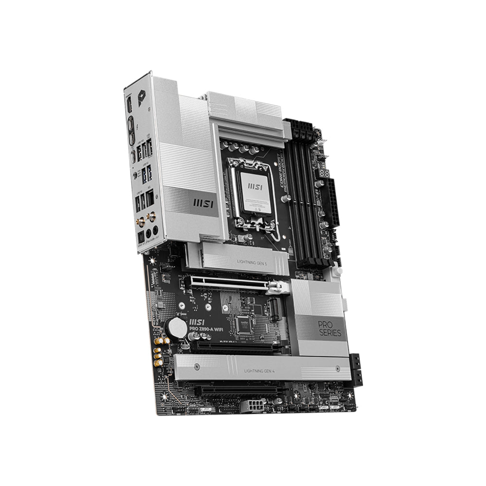 MSI PRO Z890-A WIFI Motherboard - LGA 1851, DDR5, PCIe 5.0, ATX