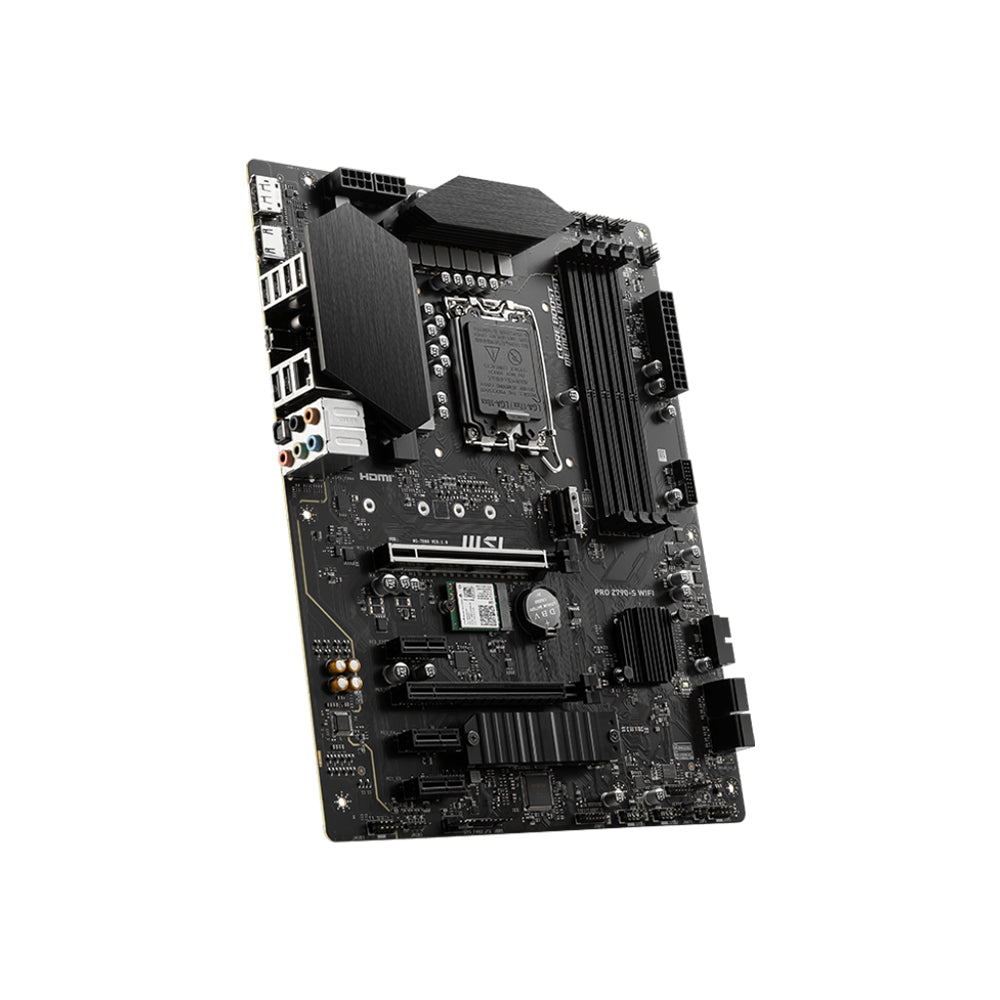 MSI PRO Z790-S WIFI Motherboard - LGA 1700, DDR5, PCIe 5.0, ATX