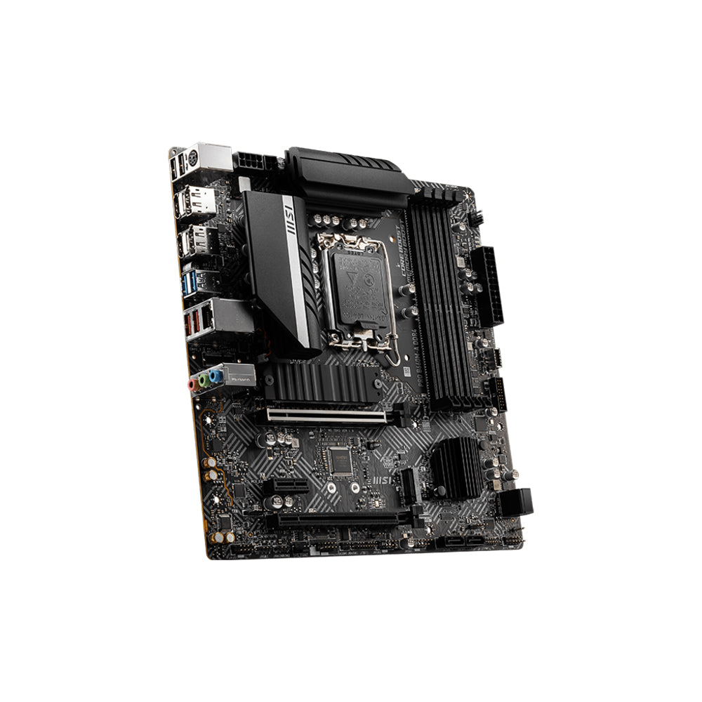 MSI PRO B660M-A DDR4 Motherboard - LGA 1700, DDR4, PCIe 4.0, Micro-ATX