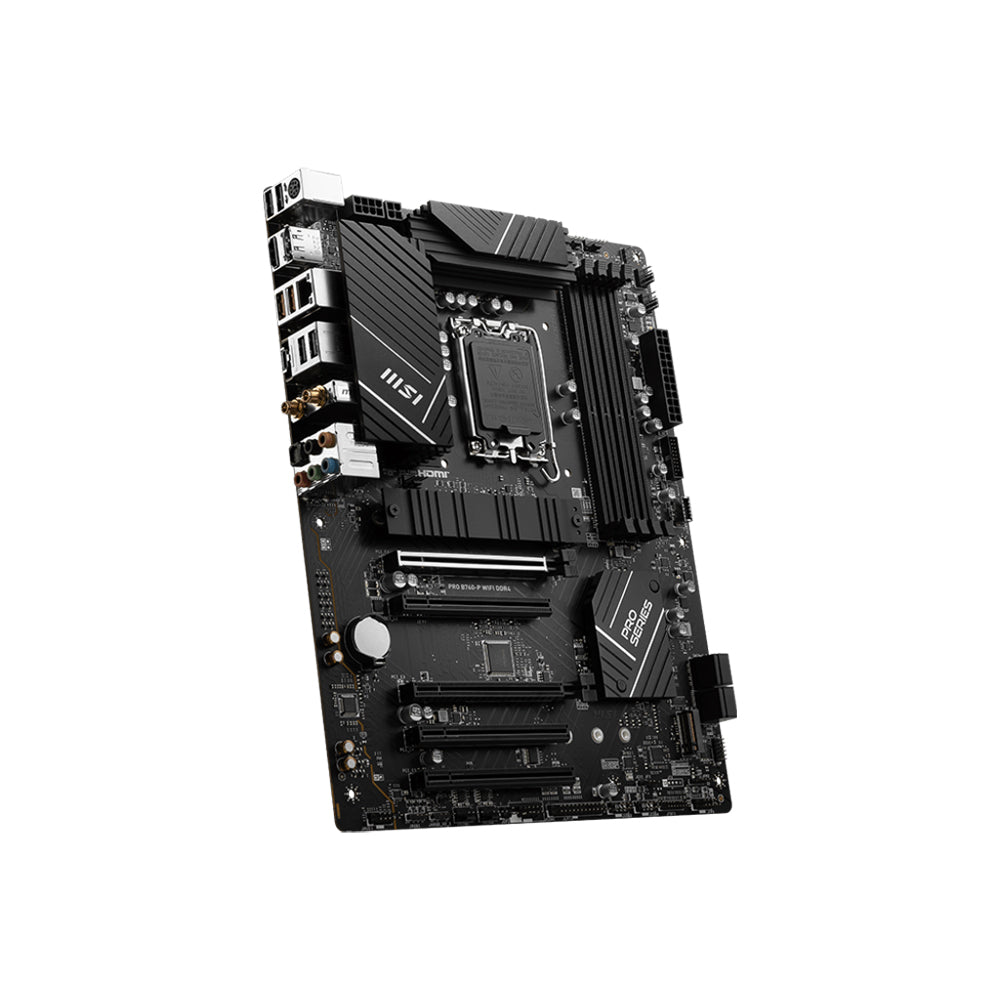 MSI PRO B760-P WIFI DDR4 Motherboard - LGA 1700, DDR4, PCIe 4.0, ATX