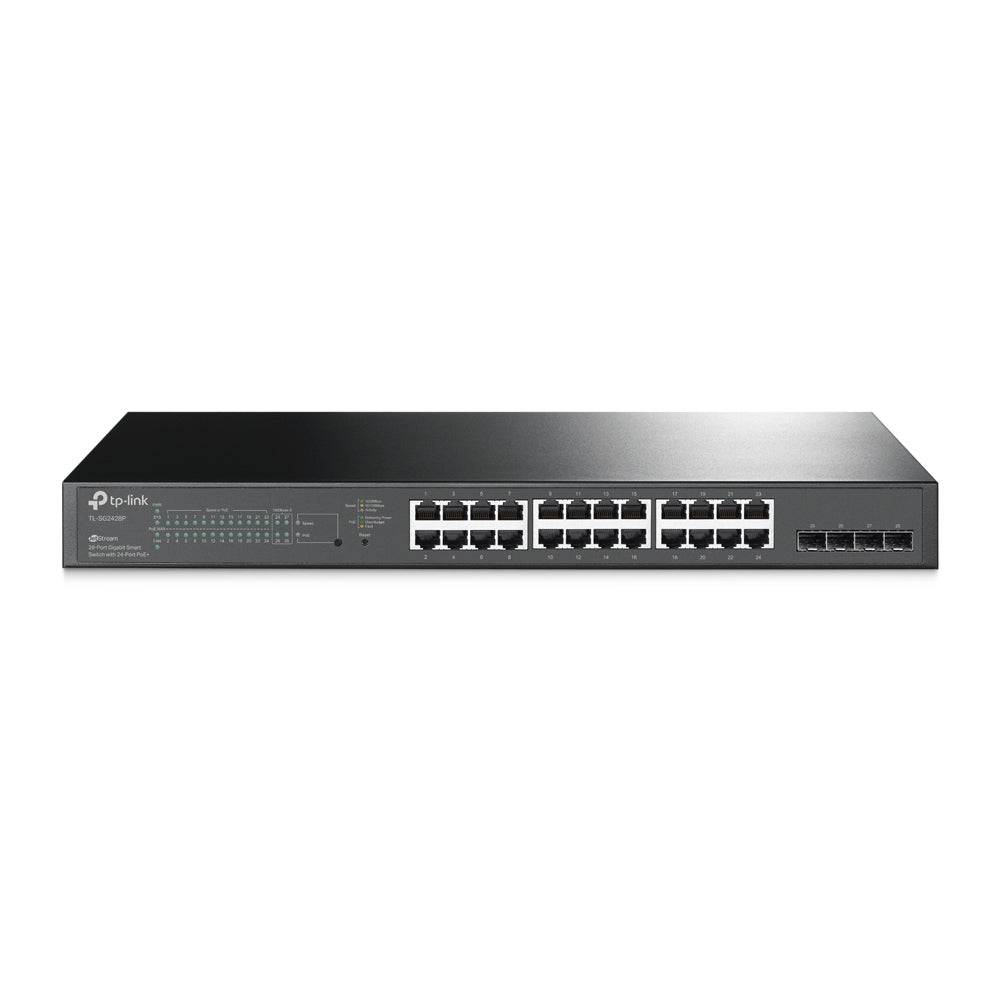 TP-Link TL-SG2428P JetStream 28-Port Gigabit Smart PoE Switch