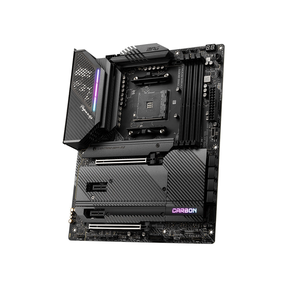 MSI MPG X570S CARBON MAX WIFI Motherboard - AM4, DDR4, PCIe 4.0, ATX