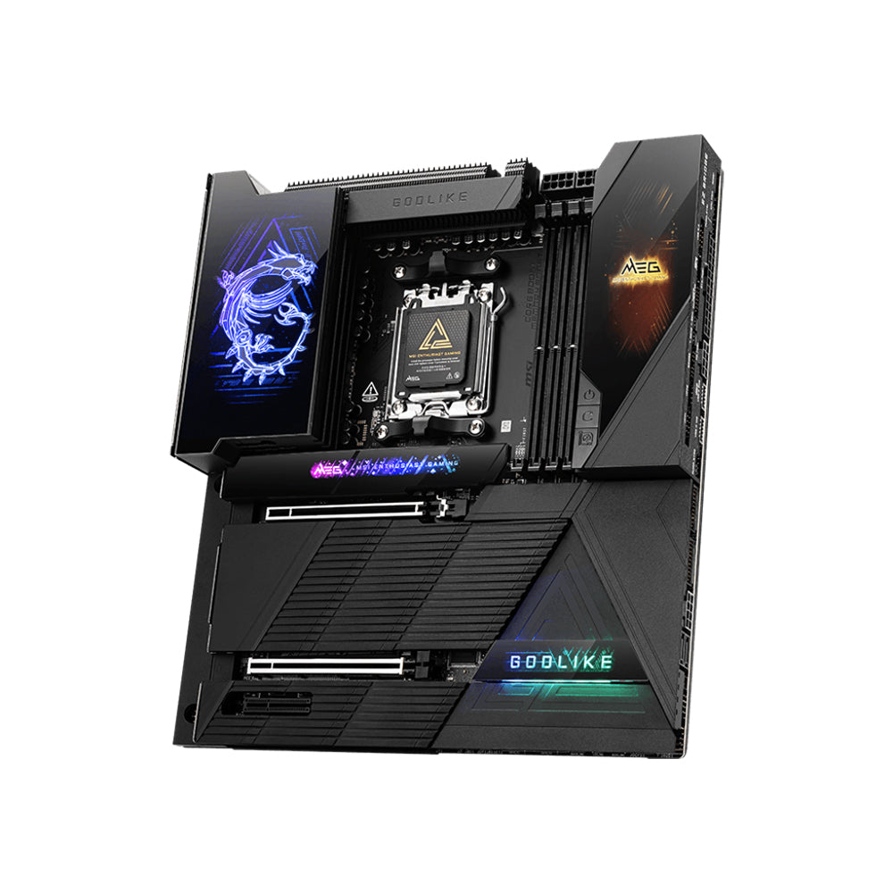 MSI MEG X870E GODLIKE Motherboard - AM5, DDR5, PCIe 5.0, E-ATX