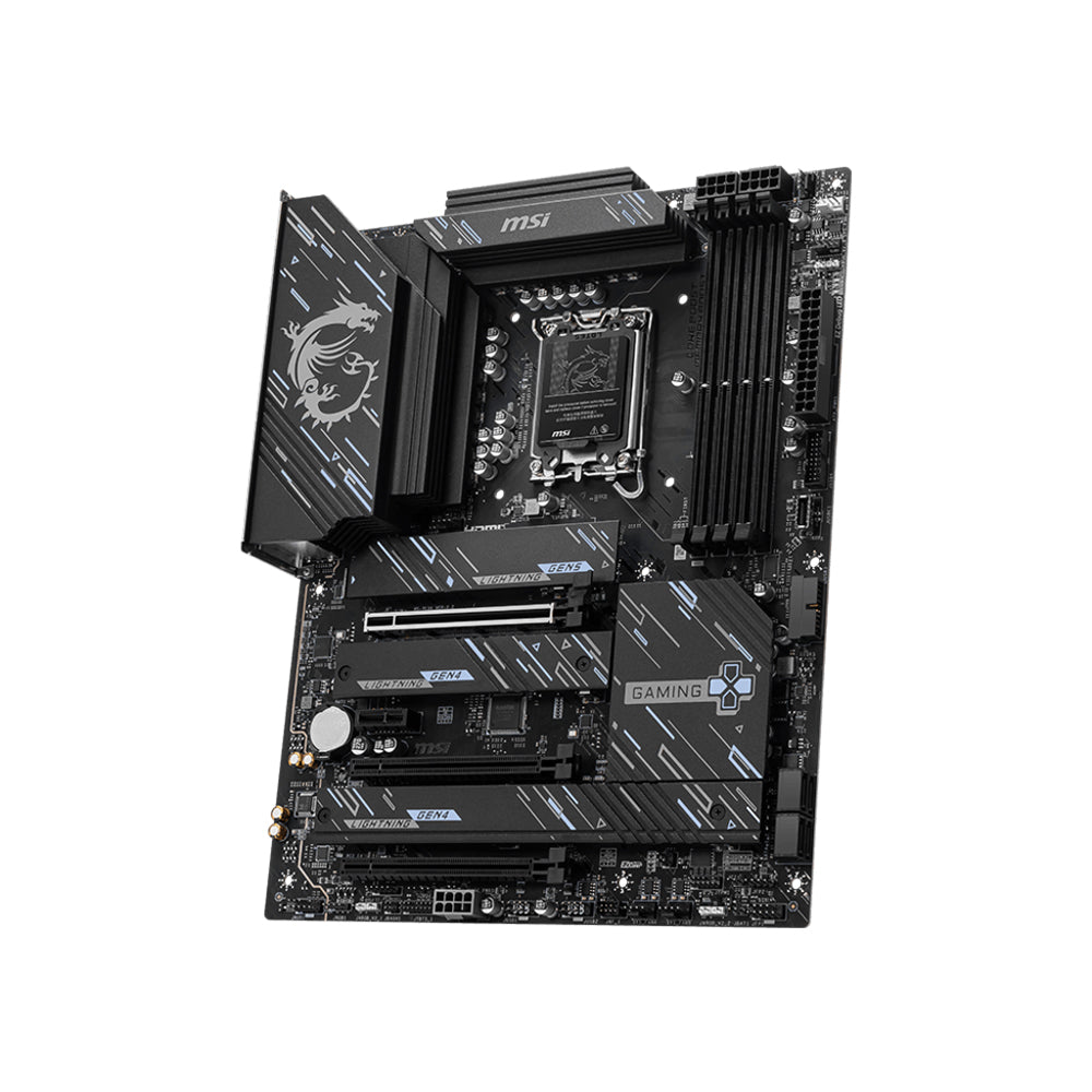 MSI Z890 GAMING PLUS WIFI Motherboard - LGA 1851, DDR5, PCIe 5.0, ATX