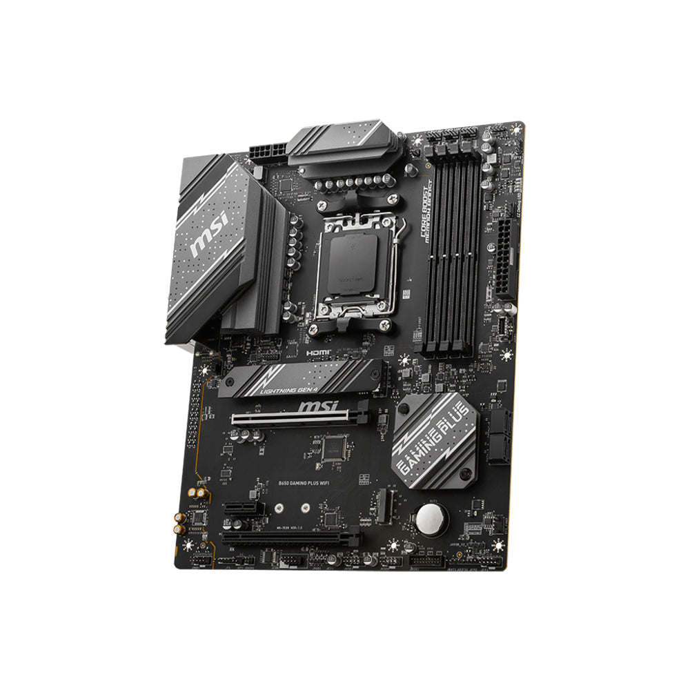 MSI B650 GAMING PLUS WIFI Motherboard - AM5, DDR5, PCIe 4.0, ATX