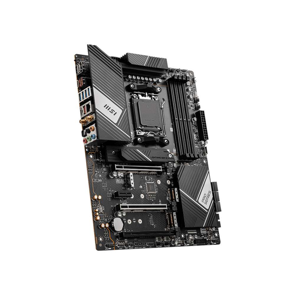 MSI PRO X670-P WIFI Motherboard - LGA 1718, DDR5, PCIe 5.0, ATX