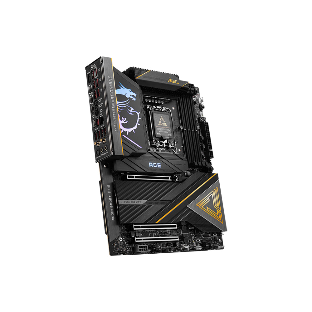 MSI MEG Z890 ACE Motherboard - LGA 1851, DDR5, PCIe 5.0, ATX