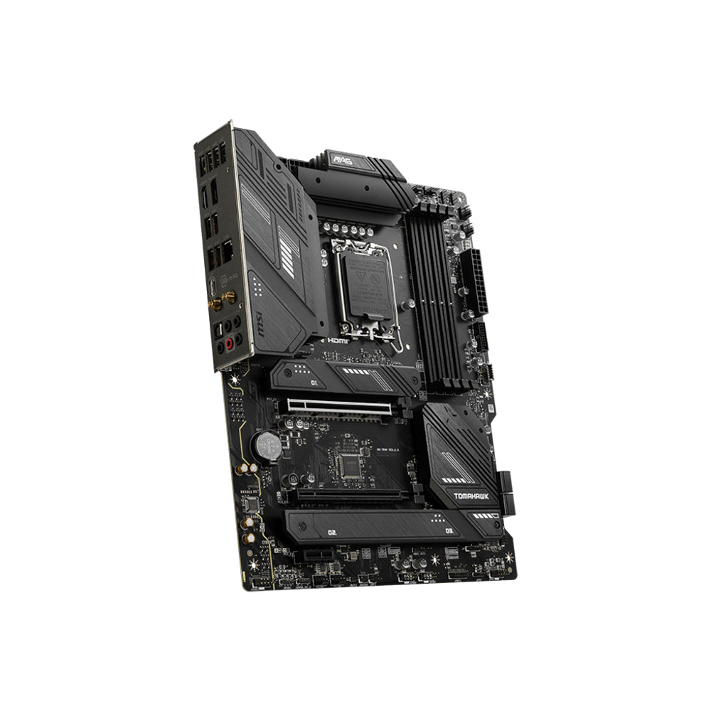 MSI MAG B760 Tomahawk Wi-Fi Motherboard - LGA 1700, DDR5, PCIe 4.0, ATX