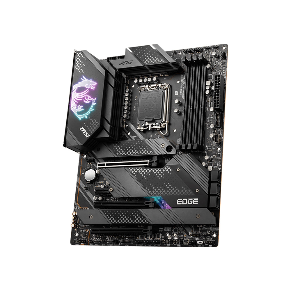 MSI MPG Z690 EDGE WIFI DDR4 Motherboard - LGA 1700, DDR4, PCIe 4.0, ATX